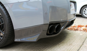 Preview: Carbon Fibre Z-Style Lower Rear Bumper Diffuser/Valances