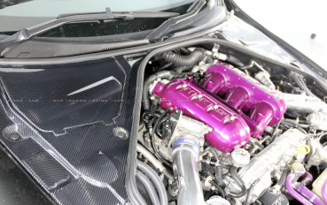 Preview: Carbon Brake Fluid and Battery Covers 5pcs Kit Engine Dress Up