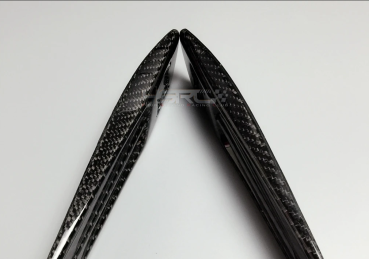 Preview: Carbon Fibre Front Fender Logo Holders Emblems CBA