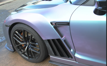Preview: V-spec non widebody front fender wings kit (Parts carbon)