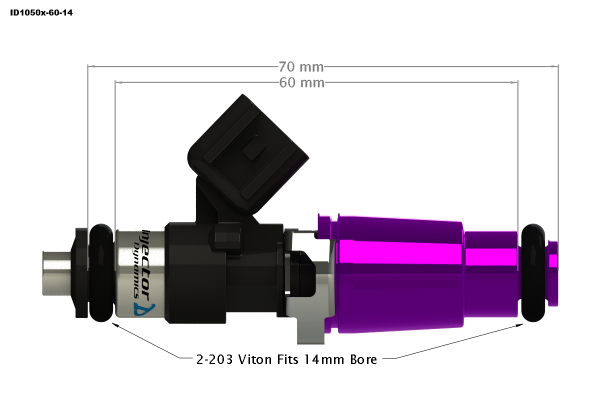 V1 T1 Rails Injector Dynamics 1050cc