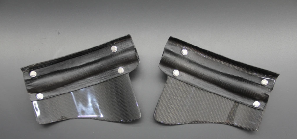 Carbon fibre Rear Brake Cooling Guide Kit