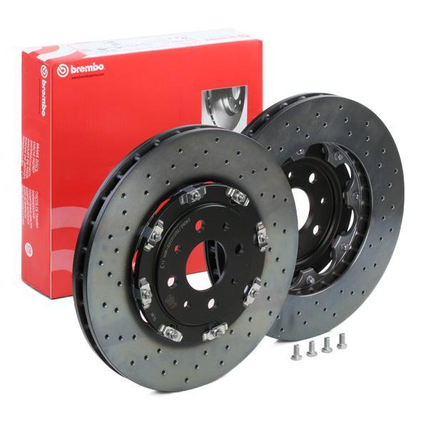 Brembo Original Bremsscheibe Hinterachse