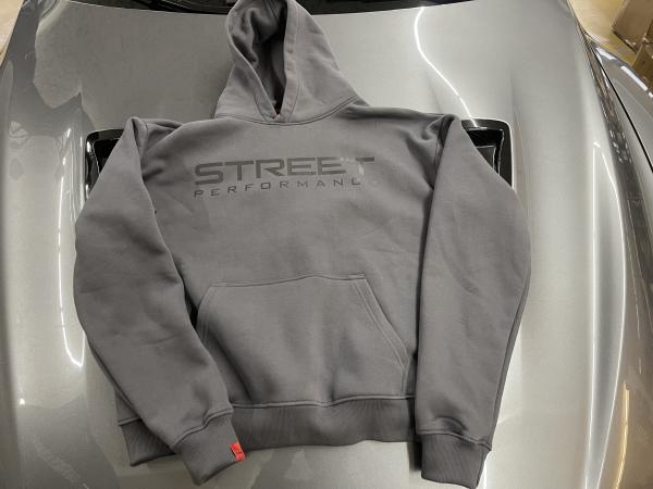 SP Hoodie Front Logo only Anthrazit