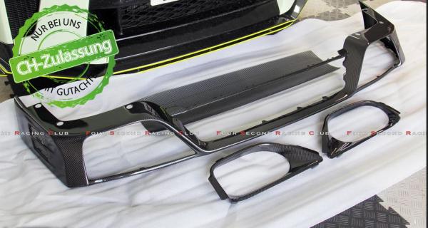 Nissan GT R35 2012-2016 OEM Carbon Heckstoßstange unten