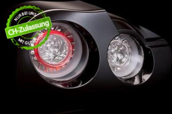 08+ LED Jewel Taillights REVO Chrome Valenti